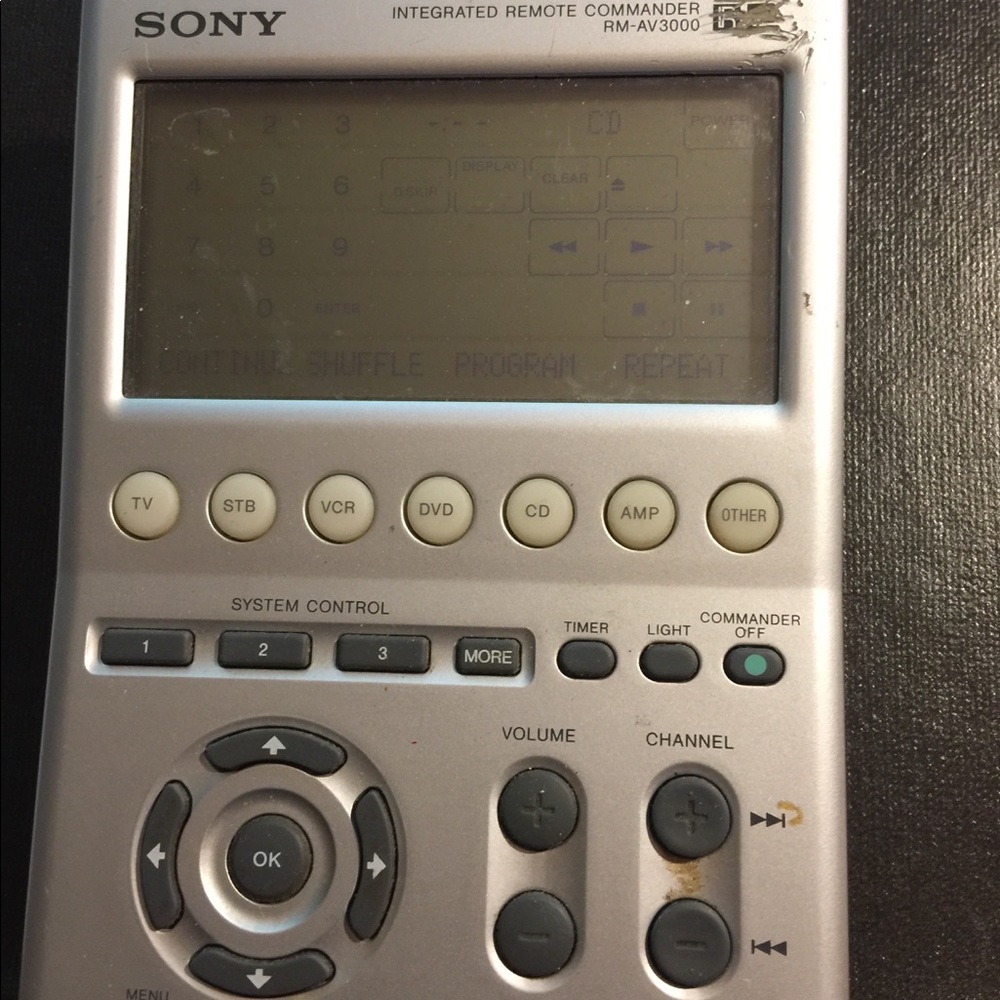 Sony Integrated universal Remote Commander RM-AV3 - Picture 6 of 12